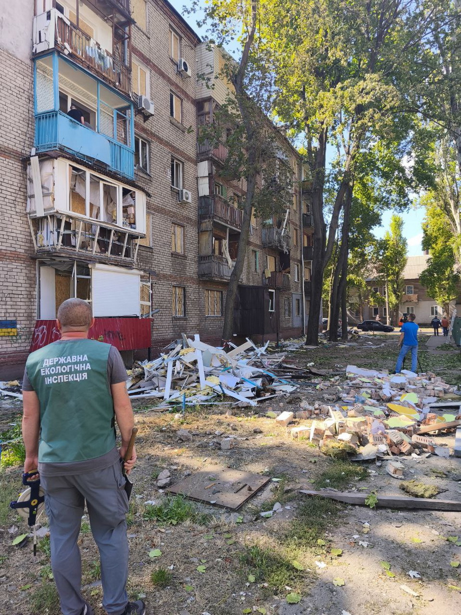 Обстеження уражених районів. Фото: facebook.com/stateecoinspsouthcircle