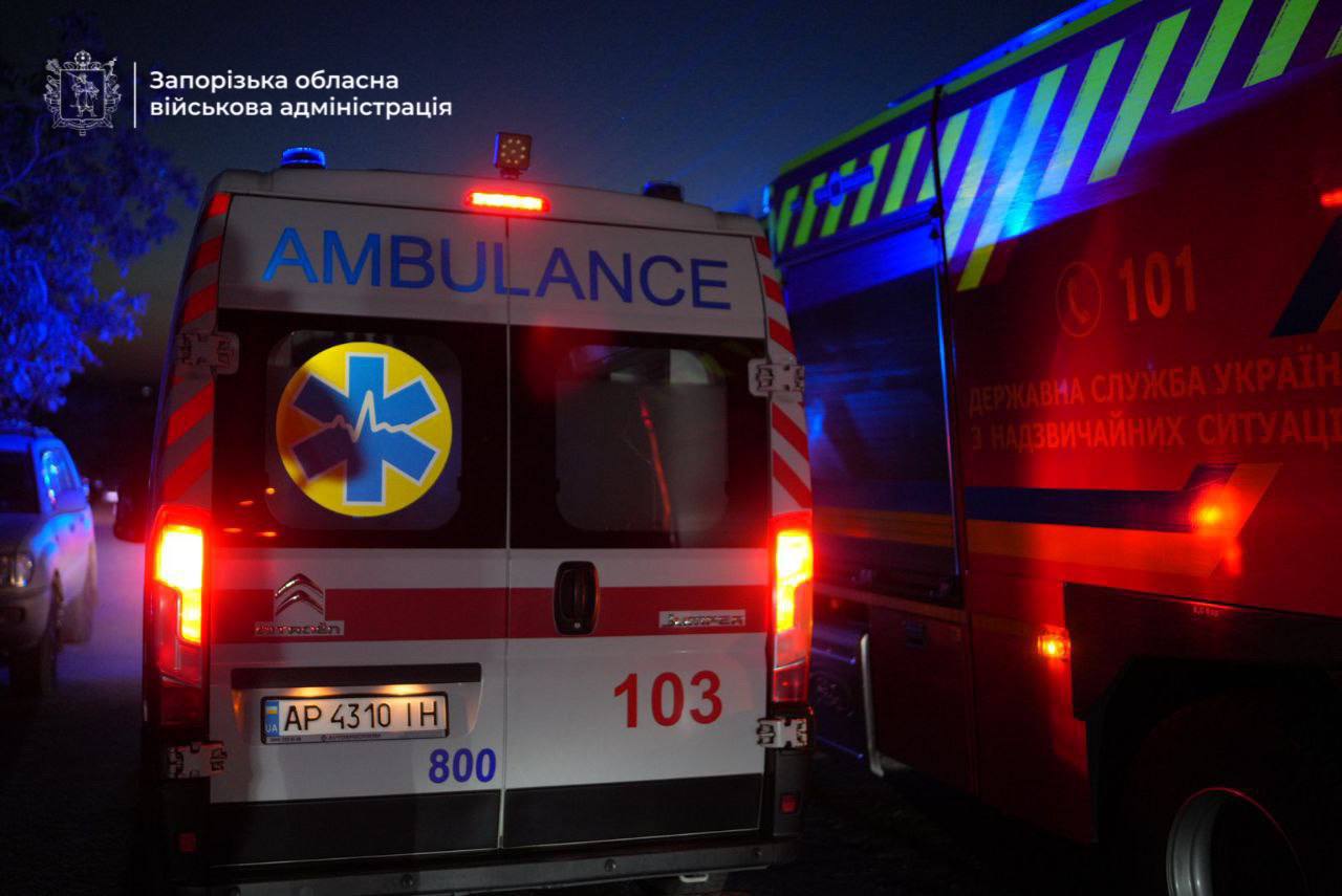 Вследствие дроновой атаки врага в Запорожье пострадали 15 человек