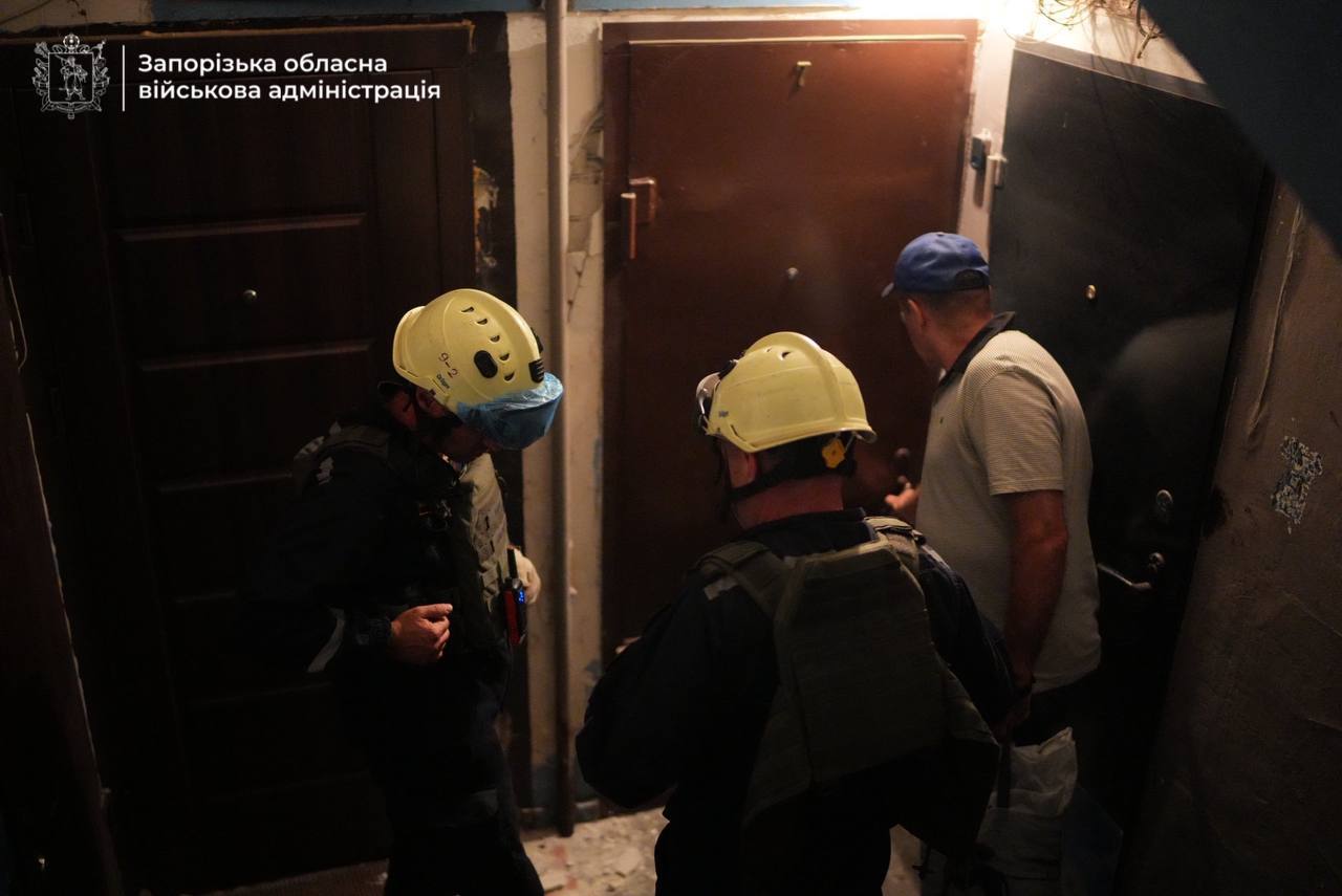 Вследствие дроновой атаки врага в Запорожье пострадали 15 человек