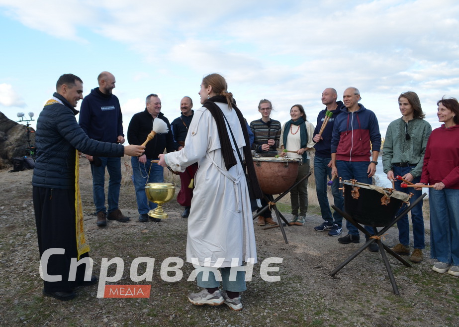 Освячення провів священик  УГКЦ Олександр Богомаз