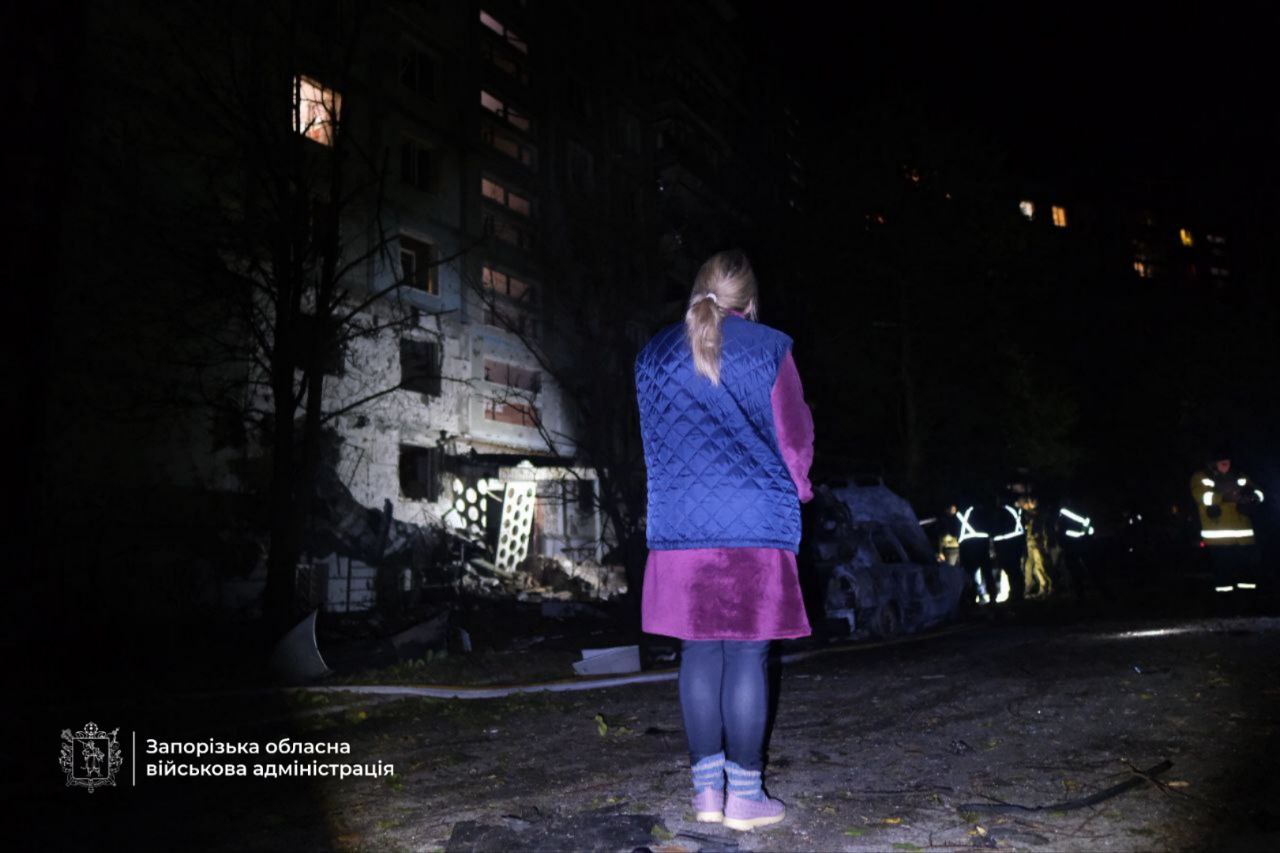 Запоріжжя зазнало комбінованої атаки