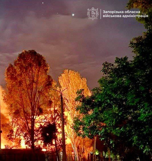 Запоріжжя зазнало комбінованої атаки