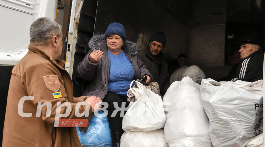 Эвакуированы из Гуляйполя