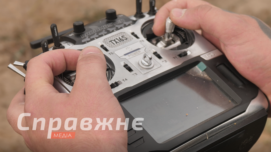 Управление дроном