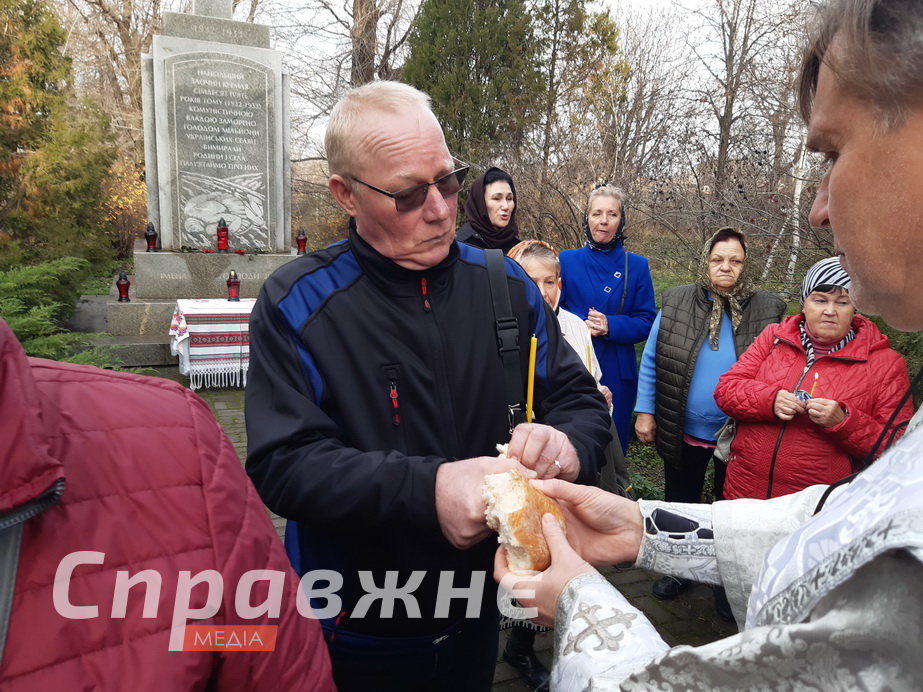 Панахиду по заморених голодом відслужили в Запоріжжі