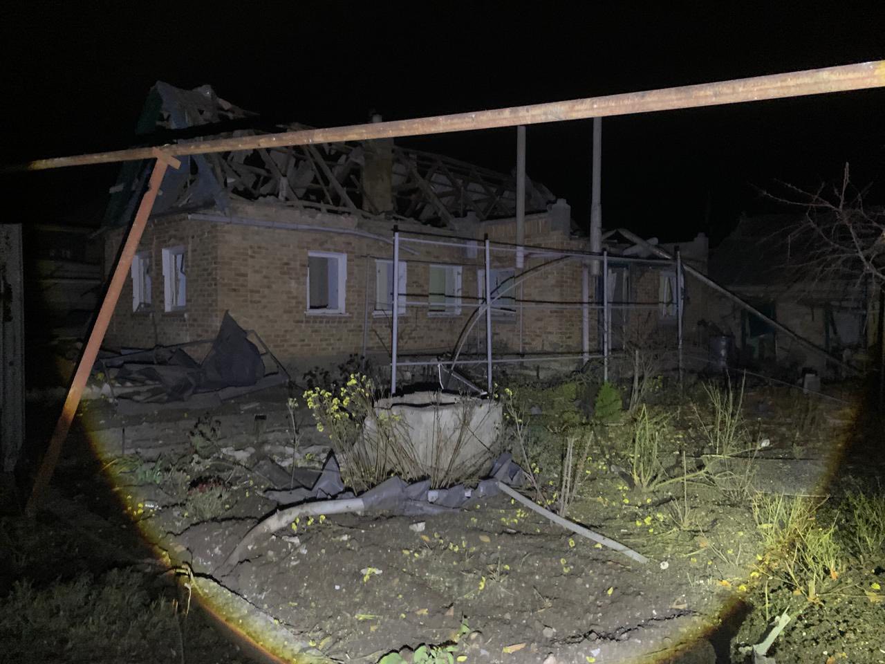 Малокатеринівка після обстрілу