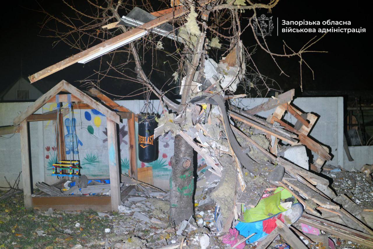 Ворог атакував житловий сектор Запоріжжя