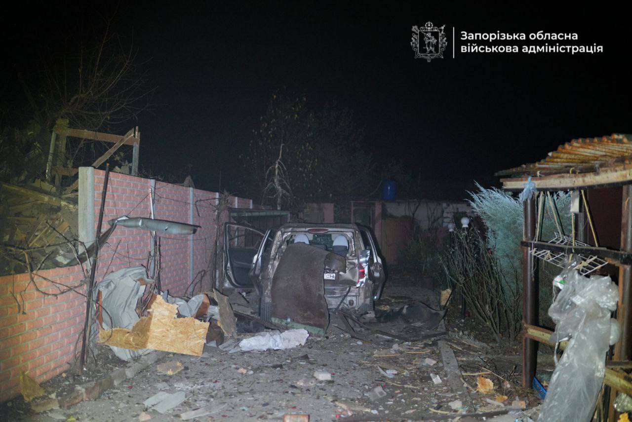 Ворог атакував житловий сектор Запоріжжя