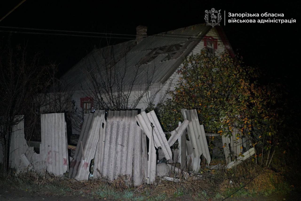 Ворог атакував житловий сектор Запоріжжя