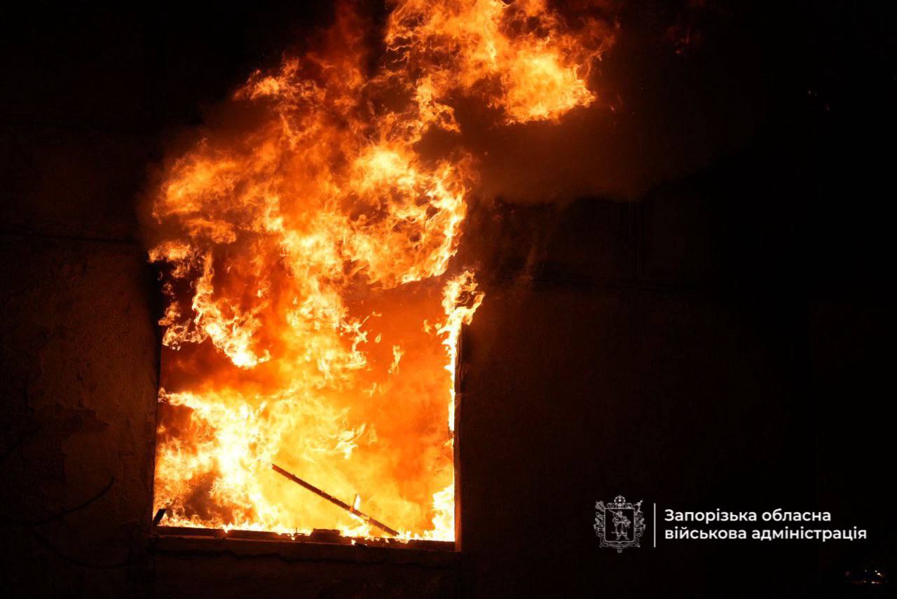 Ворог атакував Запоріжжя