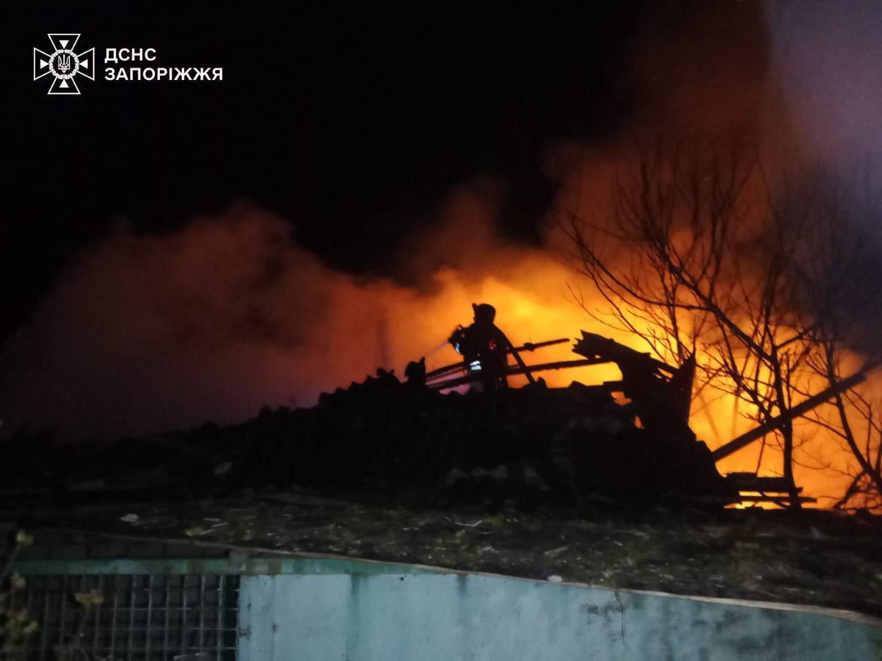 Малокатериновка после обстрела