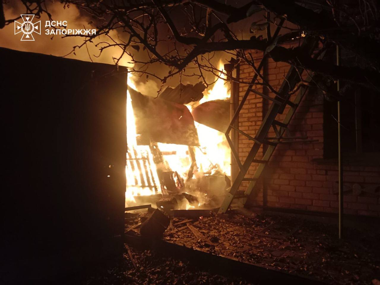 Малокатериновка после обстрела