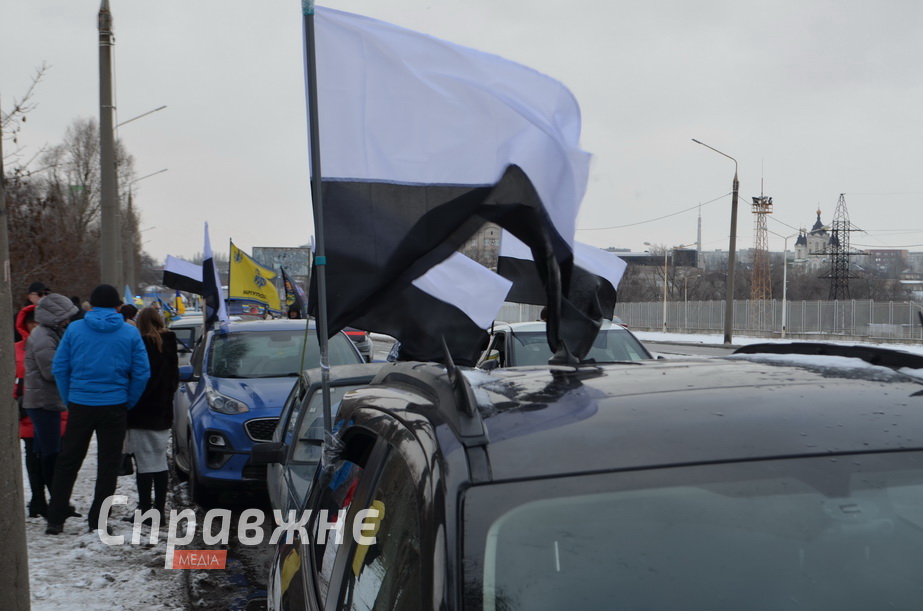 Автопробіг "Не мовчи – полон вбиває" у Запоріжжі