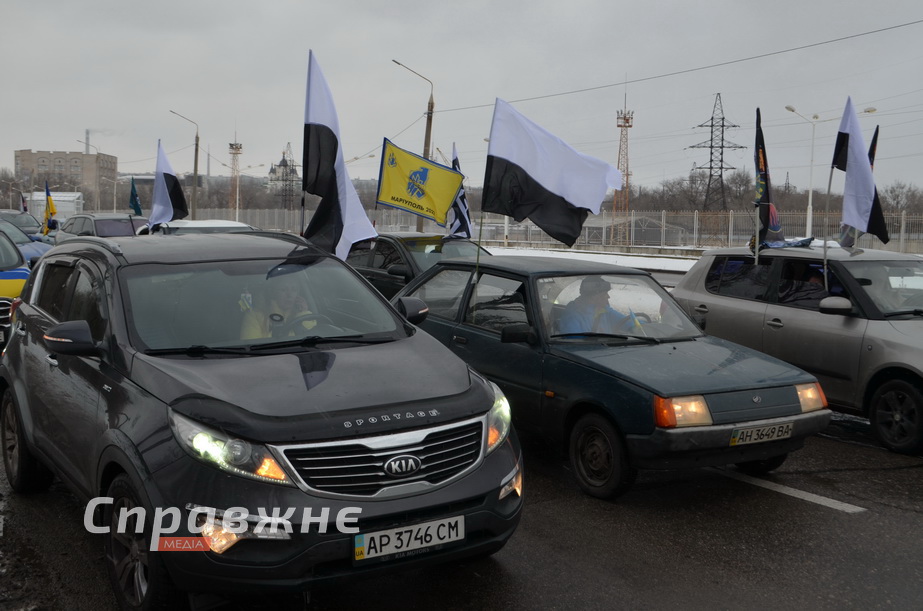 Автопробіг "Не мовчи – полон вбиває" у Запоріжжі