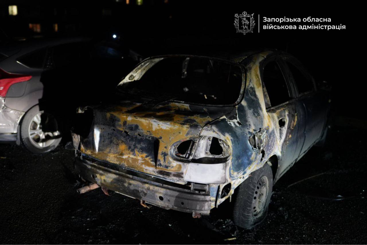 Враг нанес не менее трех ударов по Запорожью