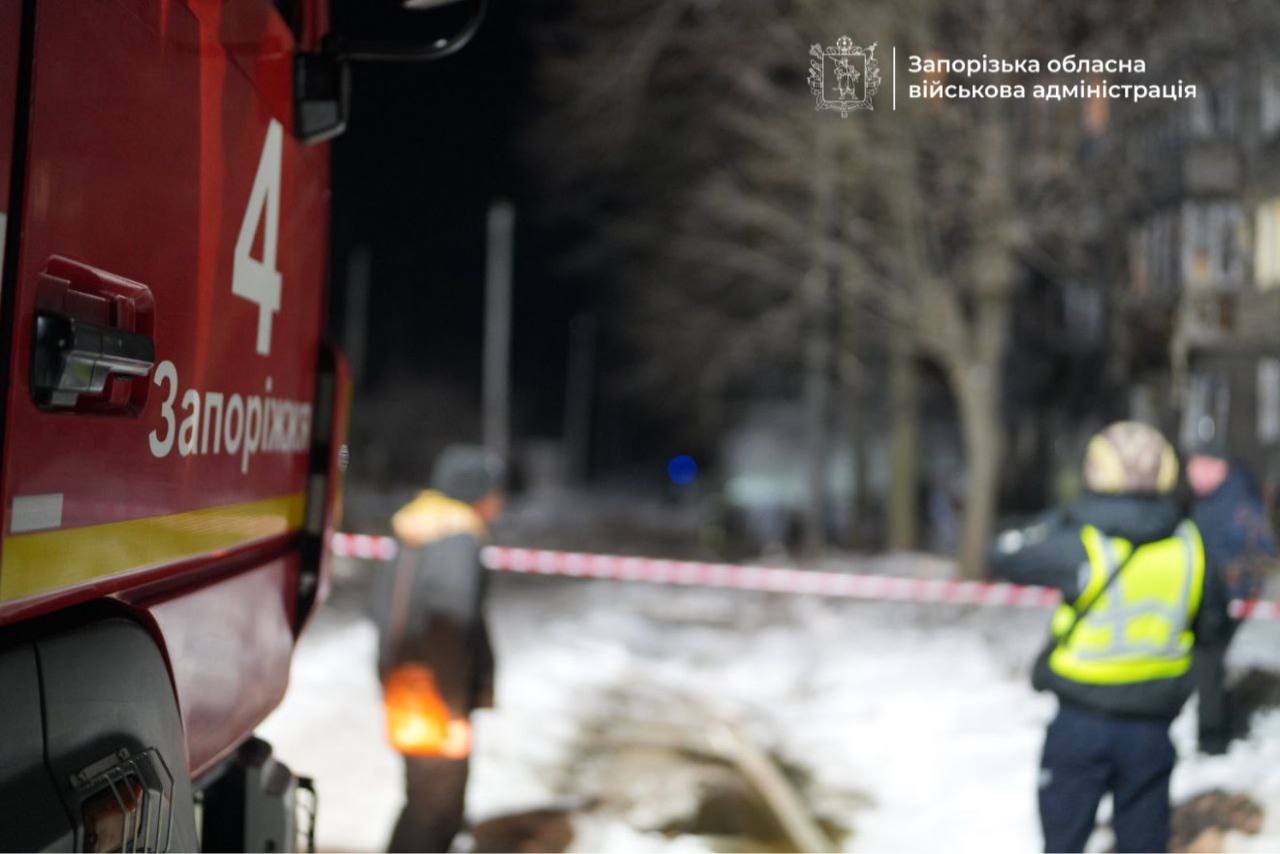 Ворог завдав чергового удару по Запоріжжю