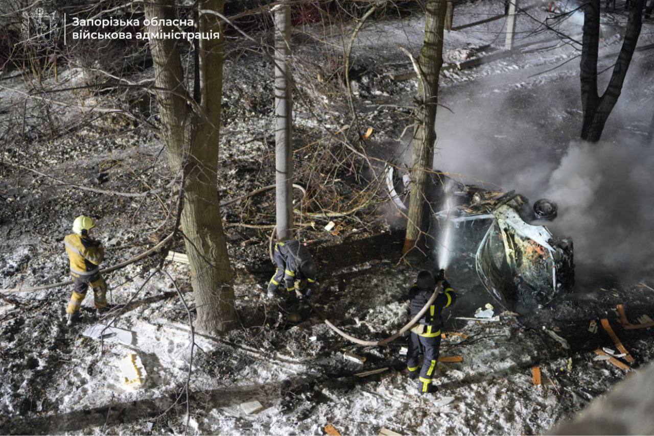 Ворог завдав чергового удару по Запоріжжю