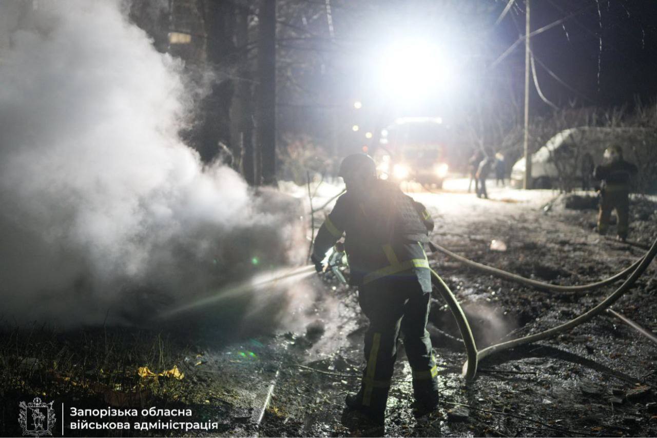 Ворог завдав чергового удару по Запоріжжю