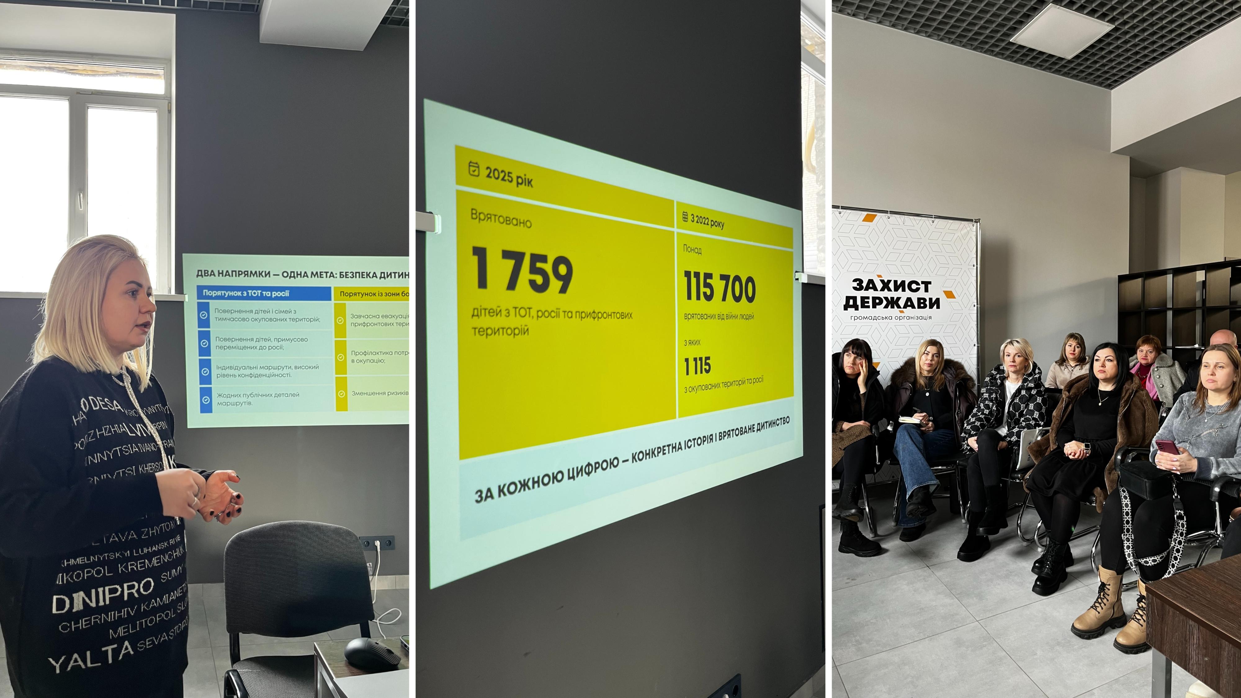 Тренинг-семинар. Фото: ОО "Защита государства"