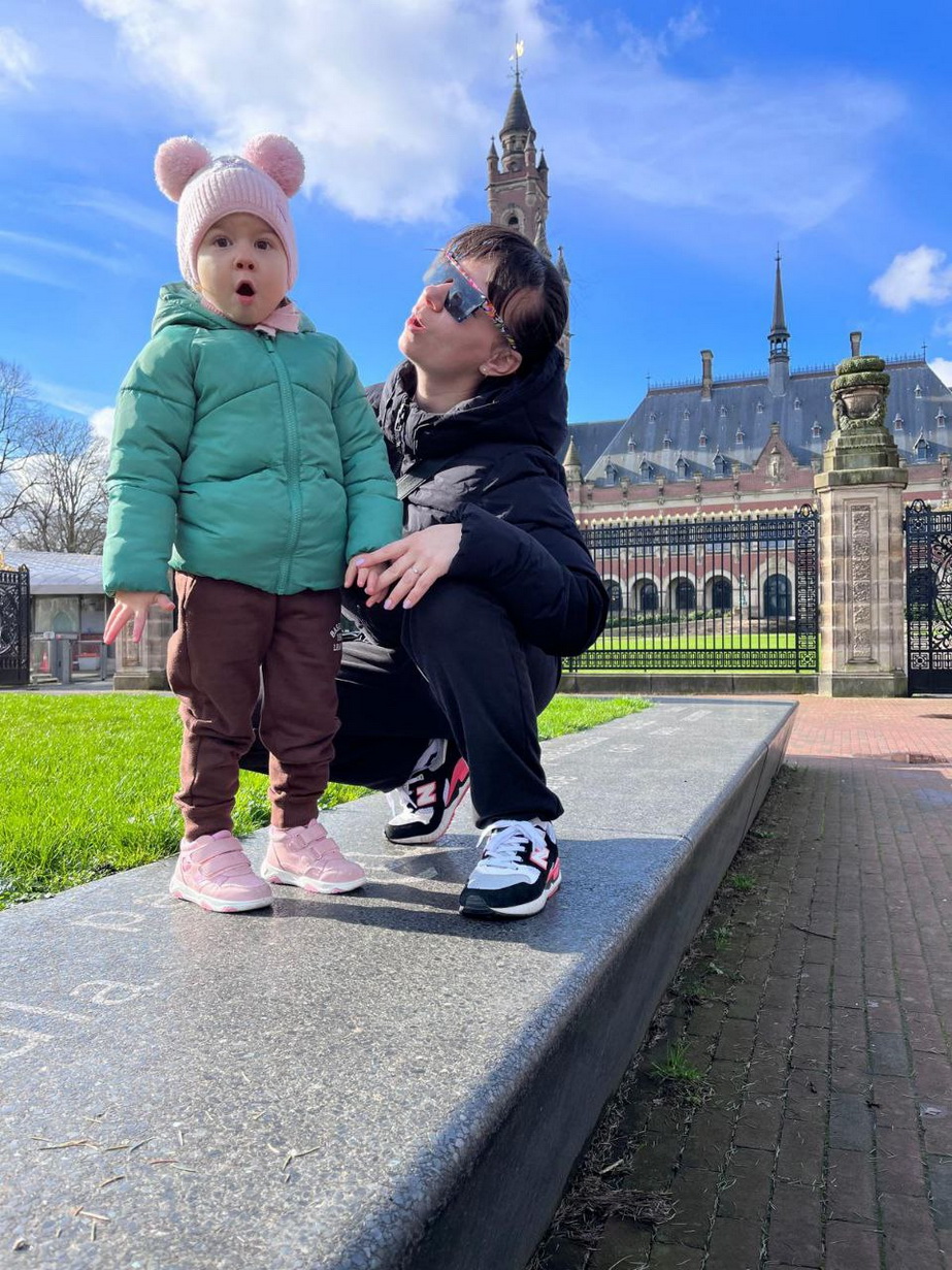 З донькою Євою 