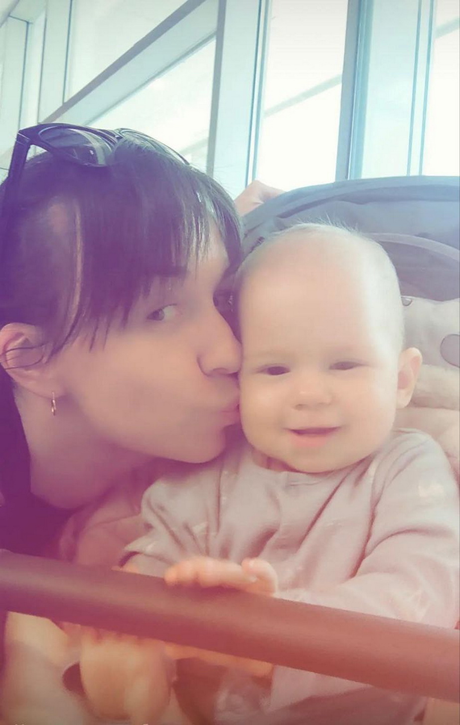 З донькою Євою