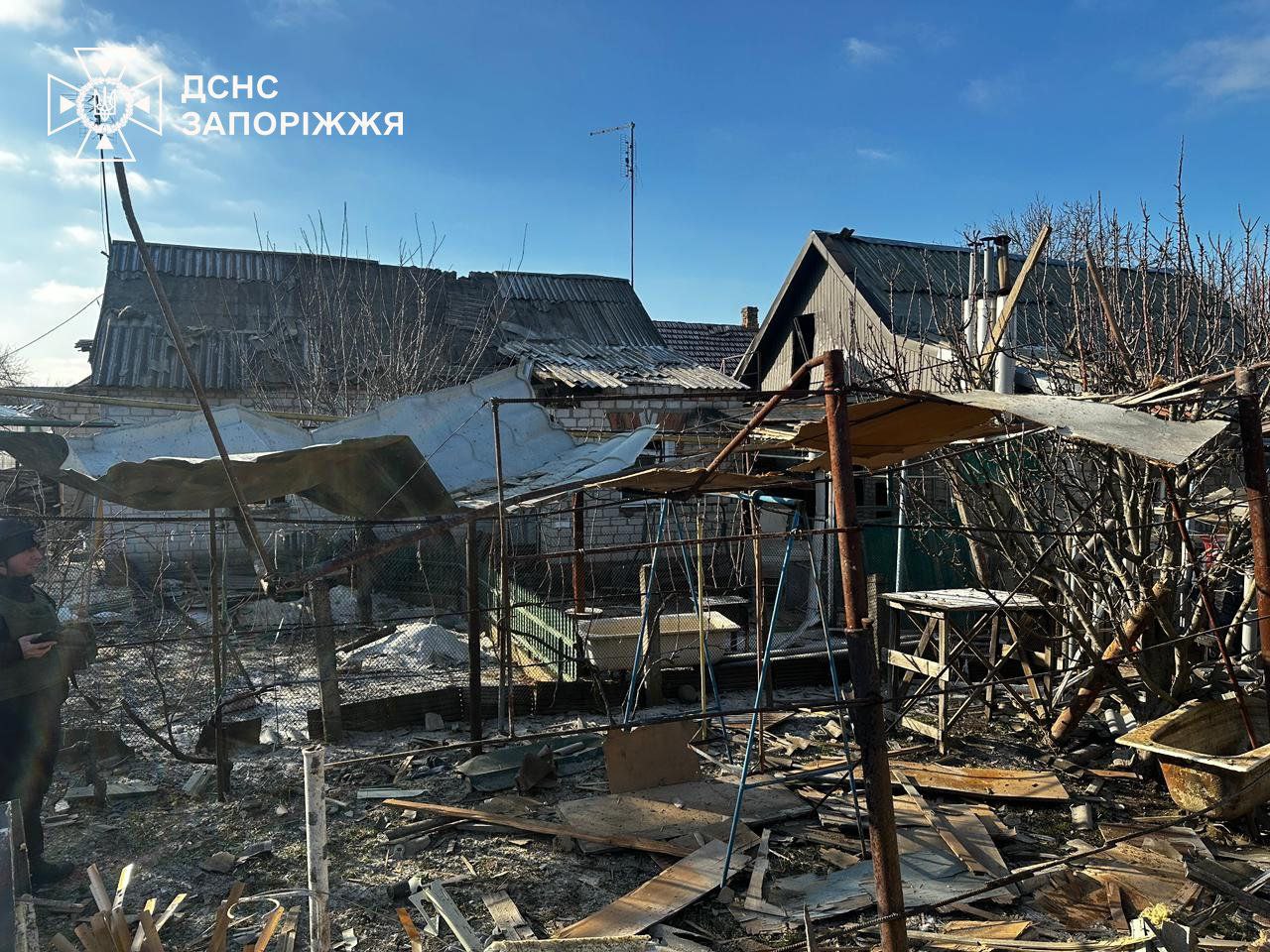 Безпілотник вибухнув в одному з районів Запоріжжя