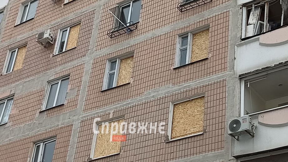 Как выглядит Космический район Запорожья после атаки