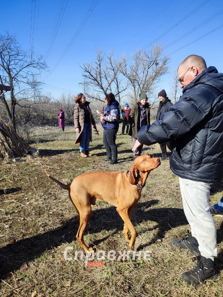 Запоріжці традиційно провели зиму спаленням опудала "путіна"