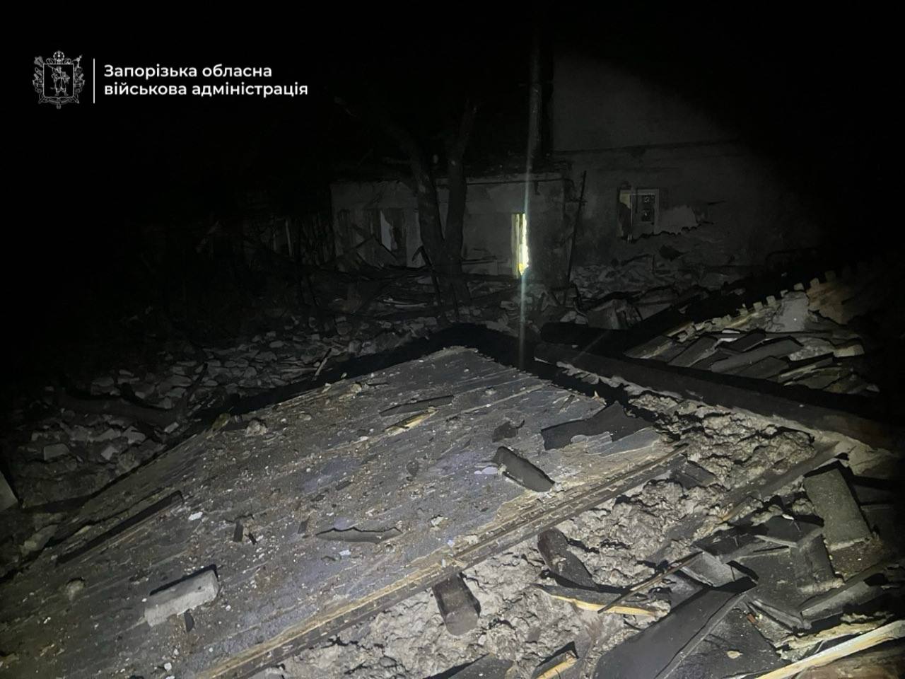 Наслідки атаки в Запоріжжі