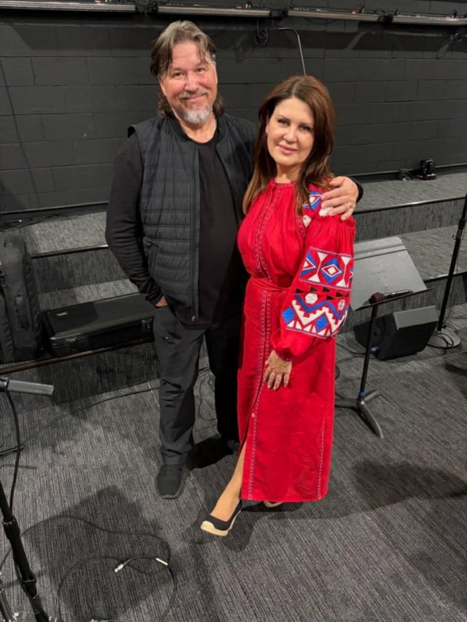 Элина Волотко с мужем