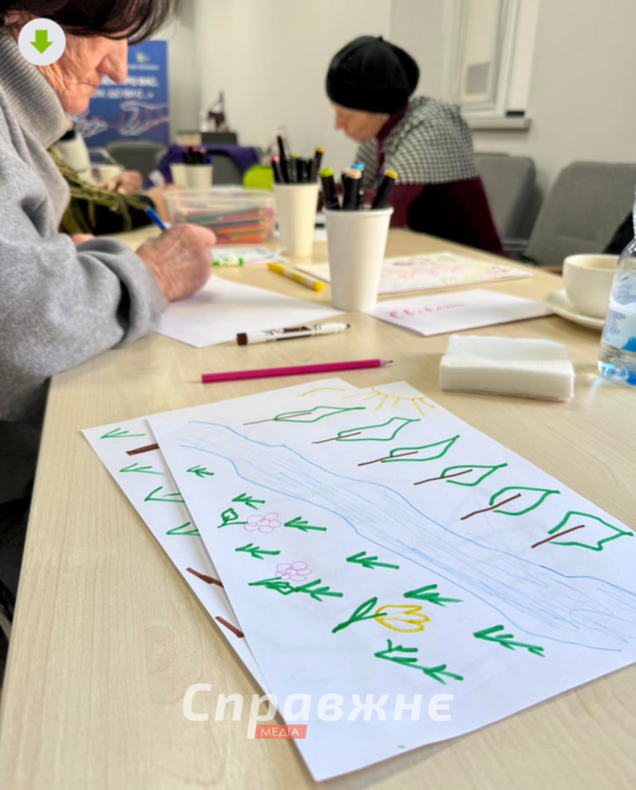 Группа поддержки. Арт-терапия