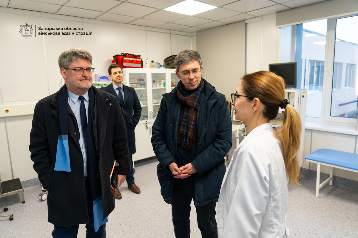 Запоріжжя відвідав посол Франції