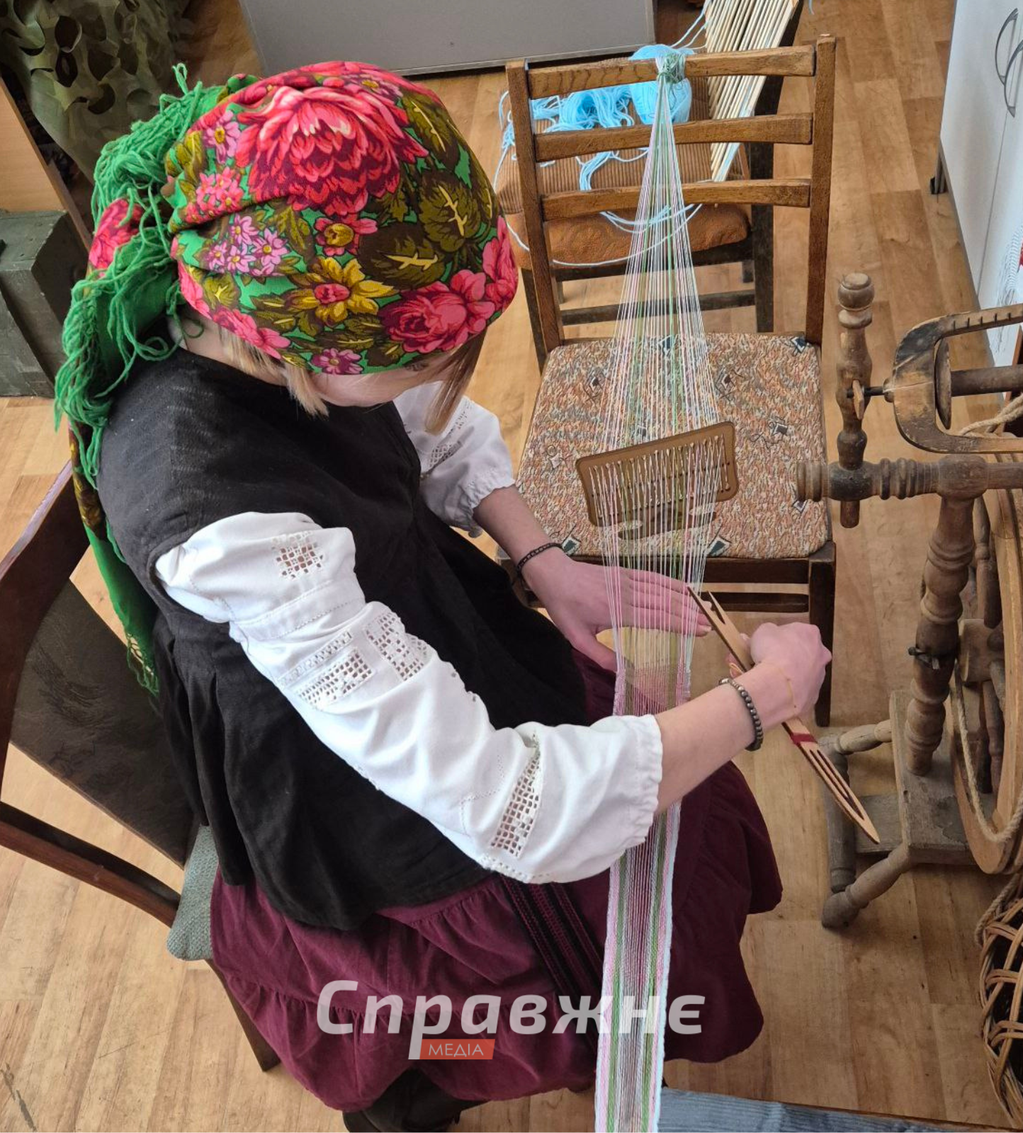 Майстриня за роботою