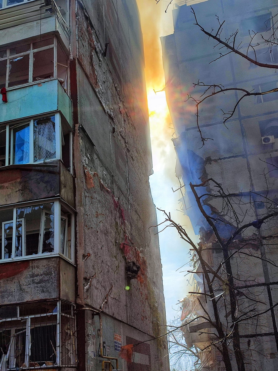 Дома после удара