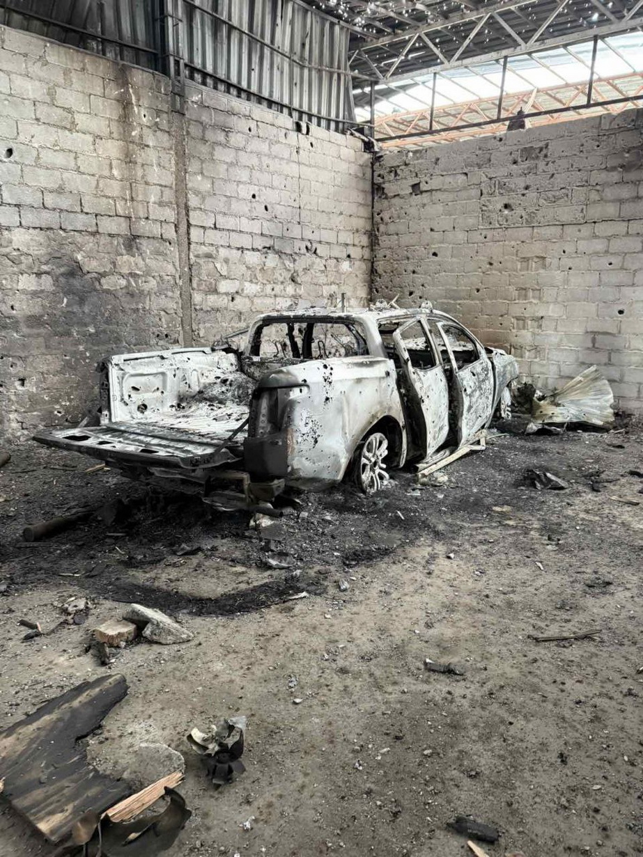 Склад після обстрілів