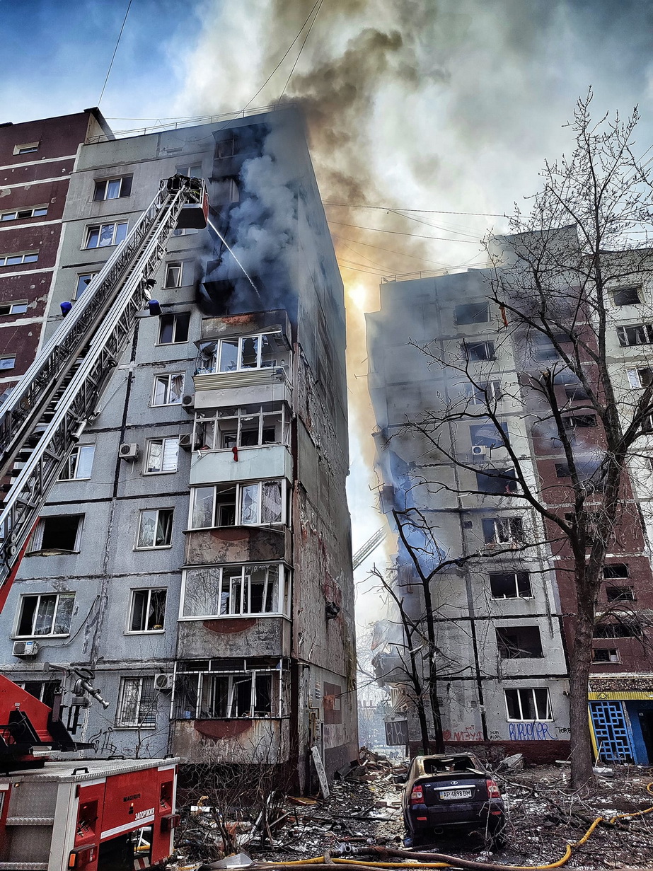 Дома после удара