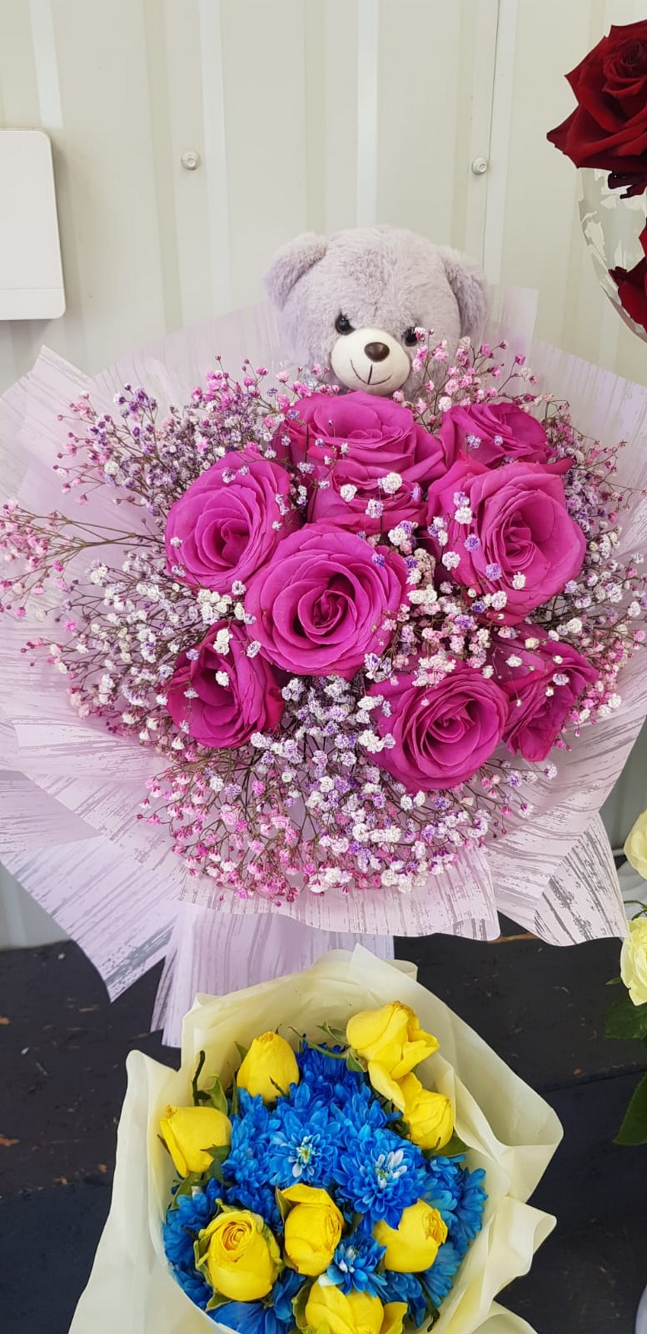 Букеты из мирной жизни