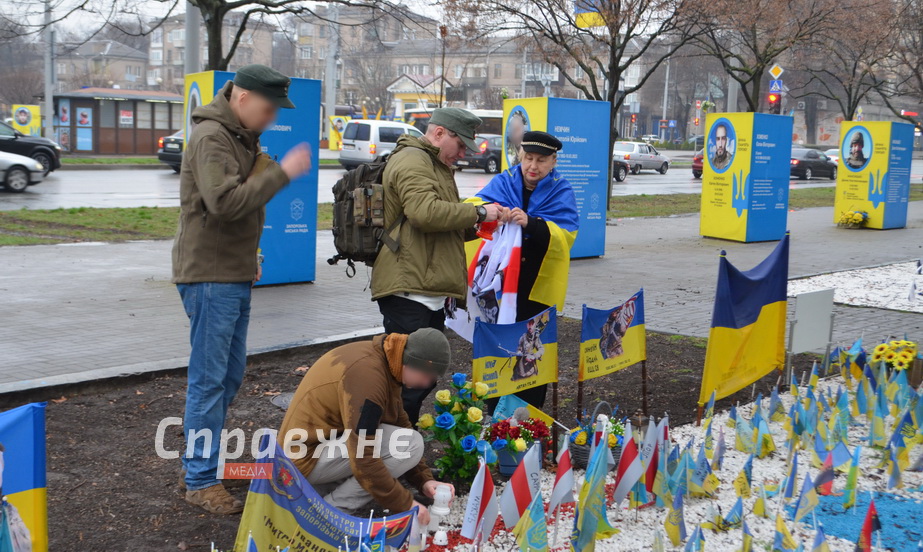 Вшанування полеглих білорусів на Алеї Слави