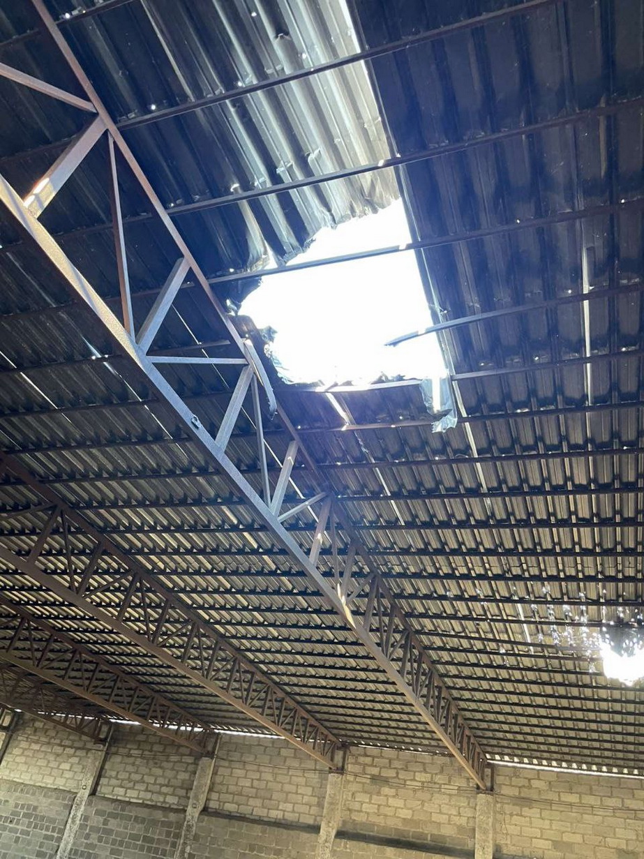 Склад після обстрілів