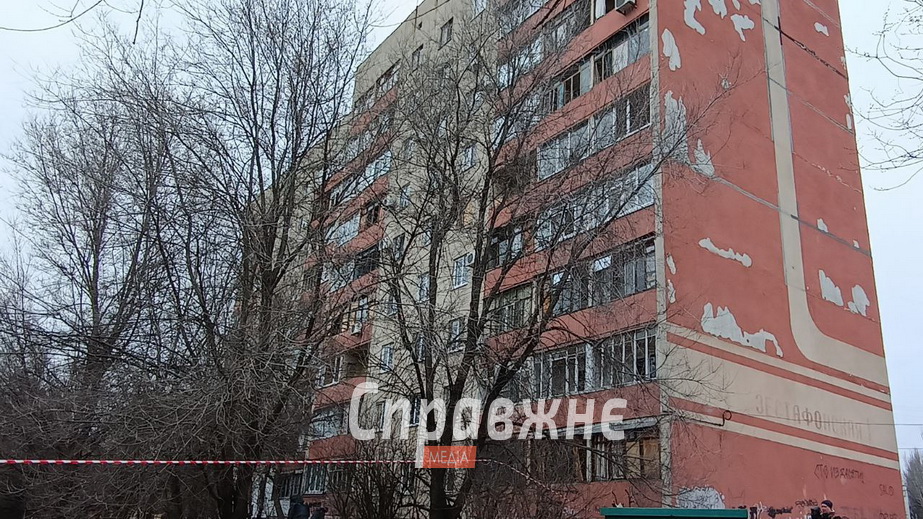 Російський дрон вибухнув у житловому кварталі Запоріжжя