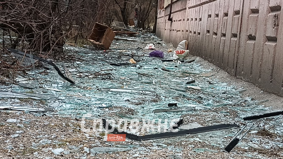 Російський дрон вибухнув у житловому кварталі Запоріжжя