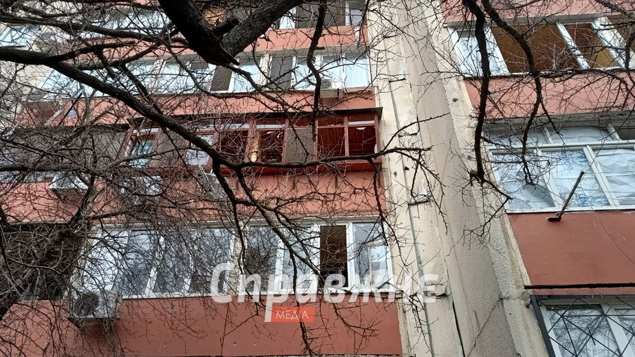 Російський дрон вибухнув у житловому кварталі Запоріжжя