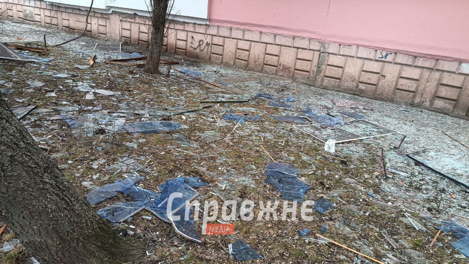 Російський дрон вибухнув у житловому кварталі Запоріжжя