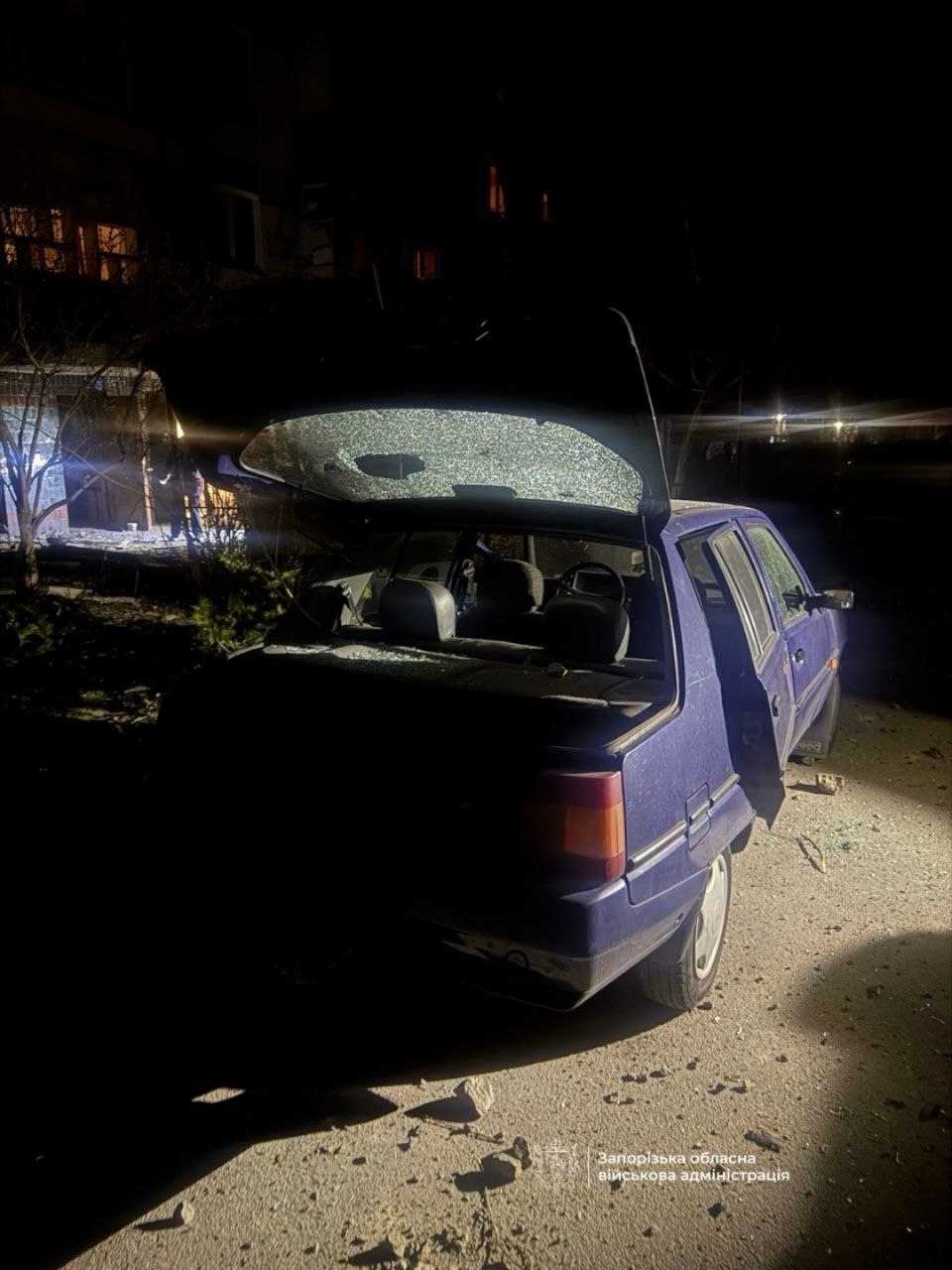 Запоріжжя зазнало комбінованої атаки ворога