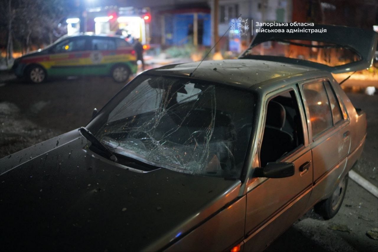 Запоріжжя зазнало комбінованої атаки ворога