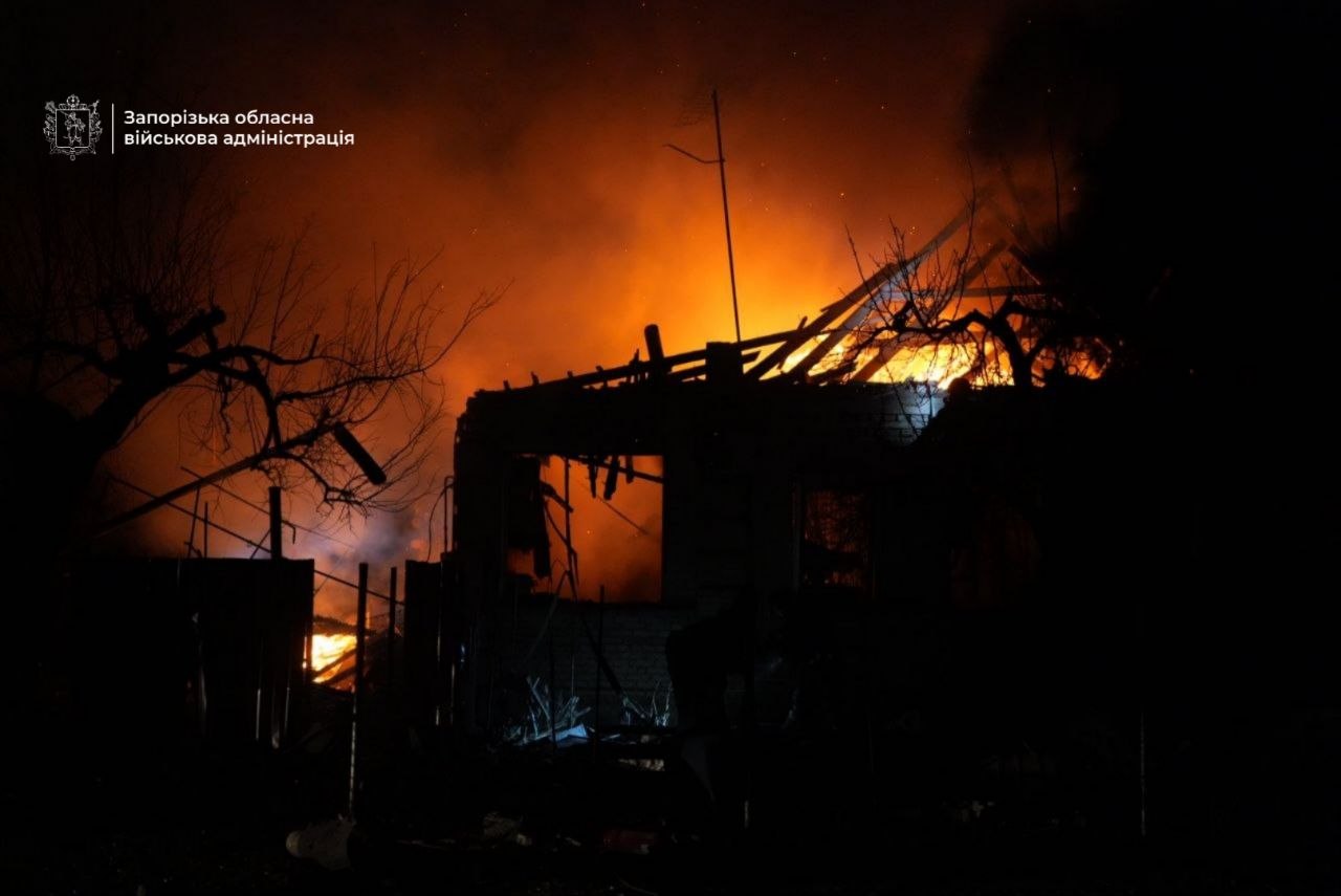 Запоріжжя зазнало комбінованої атаки ворога