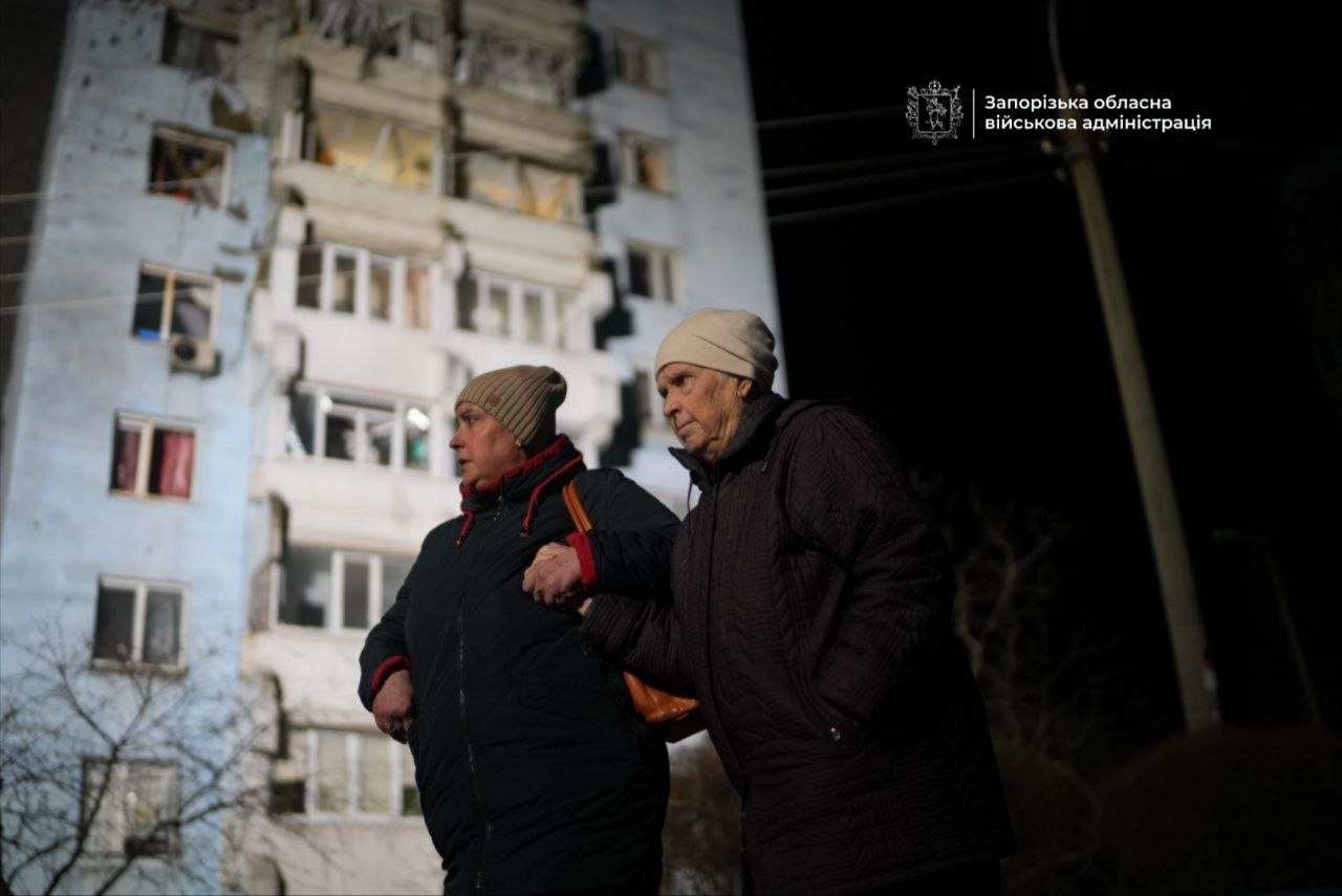 Запорожье подверглось комбинированной атаке врага