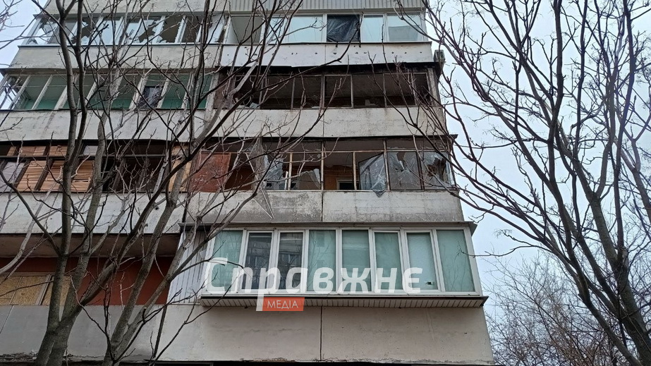 16-поверхівку в Запоріжжі потрощив "Шахед"