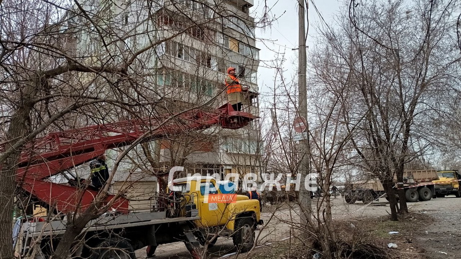16-этажку в Запорожье разбил "Шахед"