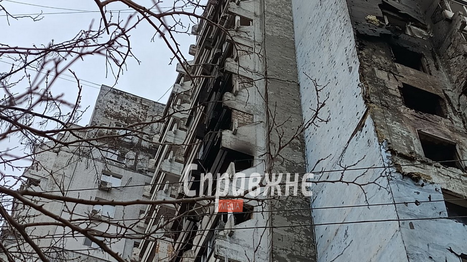 16-этажку в Запорожье разбил "Шахед"